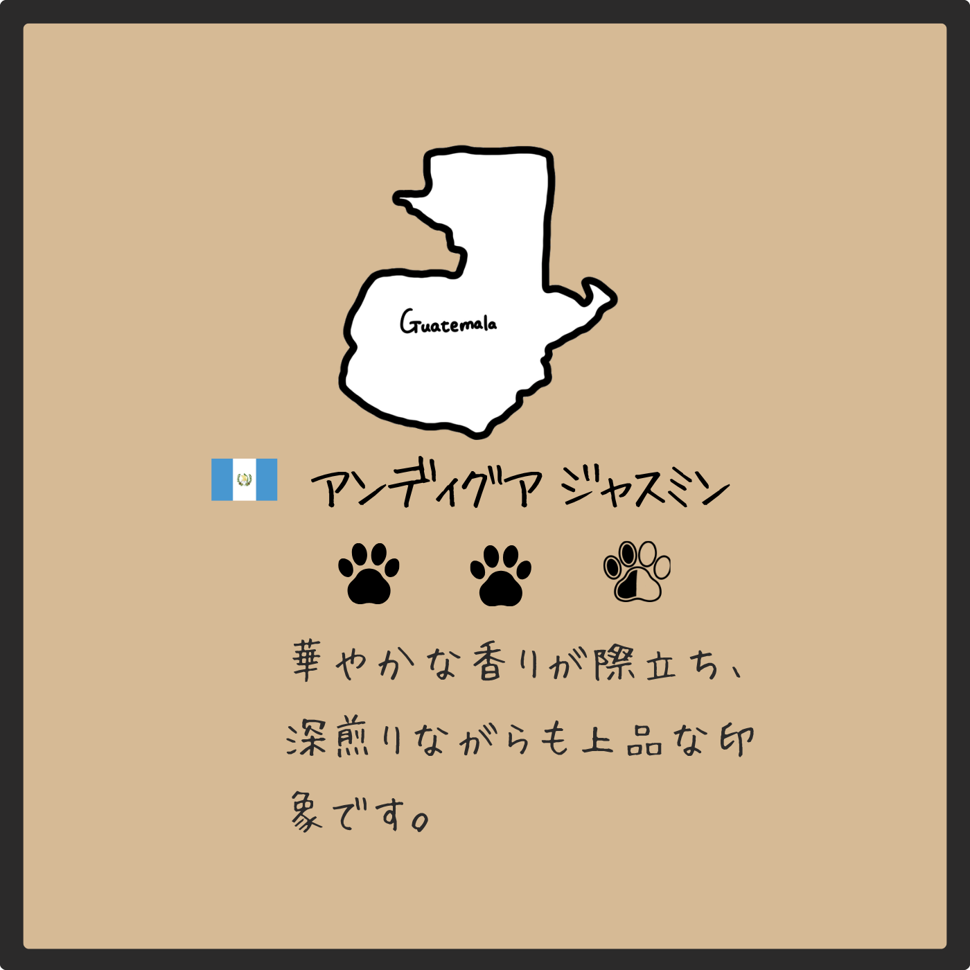 グアテマラ アンティグア ジャスミン